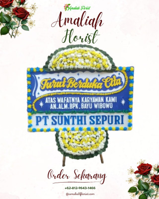 Papan Bunga Duka di Yagai