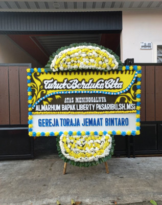 Papan Bunga Duka di Yagai